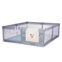 Кошара за игра Chipolino Amico 180200cm, врата, сив