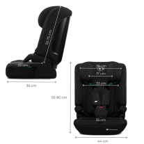 Стол за кола Kinderkraft I-COMFY i-Size Black