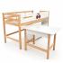 Детско Комбинирано Легло GINGER HOME CHERRY, 90x200 см Детско Комбинирано Легло GINGER HOME CHERRY, 90x200 см