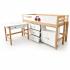 Детско Комбинирано Легло GINGER HOME CHERRY, 90x200 см Детско Комбинирано Легло GINGER HOME CHERRY, 90x200 см