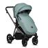 Бебешка количка 2 в 1 Tutis - Mio 3+, еко кожа, Turquoise Бебешка количка 2 в 1 Tutis - Mio 3+, еко кожа, Turquoise