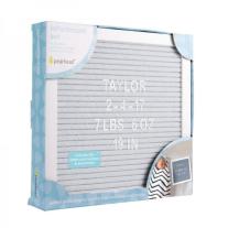 Комплект табела и букви за писане -Pearhead Grey