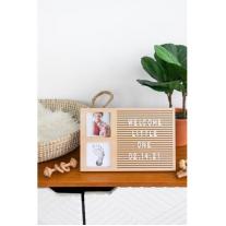 Рамка за снимка, мастилен отпечатък и букви -Pearhead Letterboard