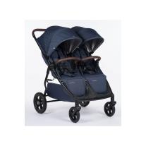 Бебешка количка за близнаци M.Twin x Mast Swiss Design Blueberry