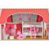 Moni Toys Дървена къща за кукли с обзавеждане Emily Moni Toys Дървена къща за кукли с обзавеждане Emily