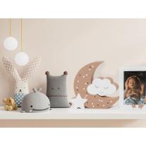 Рамка за снимка с LED светлини и луна Dooky Moonlight Hazel