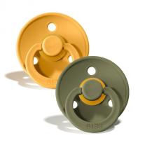 Залъгалки Bibs Honey Bee/Olive, 6-18 м