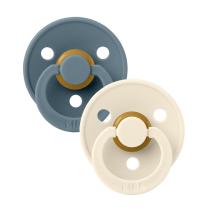 Залъгалки Bibs Ivory/Petrol, 0-6 м