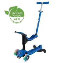 Детска тротинетка 4в1 Globber Go Up Sporty Lights 360° Navy Blue