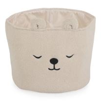 Кош за съхранение на играчки Moni Toys Milo Beige 30x30см