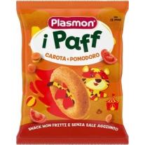 Хрупанки Plasmon - Paff, домат и морков, 12+ м