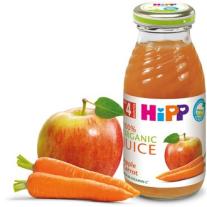 Био сок Hipp - Ябълки и моркови, 200 ml