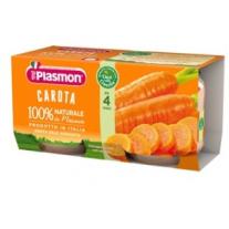 Зеленчуково пюре Plasmon - Моркови, 2 х 80 g