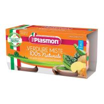 Зеленчуково пюре Plasmon - Зеленчуци микс, 2 х 80 g