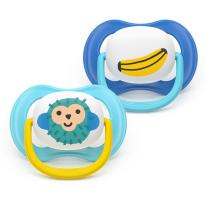 Ортодонтични залъгалки Philips AVENT Ultra Air Happy 6-18м