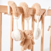 Активна спирала за количка с огледалце Nattou Teddy