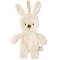 Меко зайче за гушкане Nattou ecru TEDDY с държач за биберон