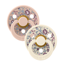 Залъгалки Bibs Liberty Colour Eloise, Blush Mix, 0-6 м