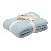 Муселинова пелена Bibs Baby Blue, 120 х 120 cm