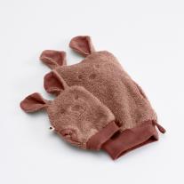 Сет хавлиени ръкавички за баня Bibs Kangaroo, Woodchuck