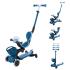 Детска тротинетка 5в1 Globber Go Up Baby Learn 360° Flash Lights Petrol Blue