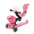 Детска тротинетка 5в1 Globber Go Up Baby Learn 360° Flash Lights Coral Pink