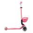 Детска тротинетка 5в1 Globber Go Up Baby Learn 360° Flash Lights Coral Pink