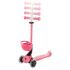 Детска тротинетка 5в1 Globber Go Up Baby Learn 360° Flash Lights Coral Pink