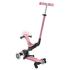 Детска тротинетка 5в1 Globber Go Up Deluxe Lights 360° Pastel Pink 