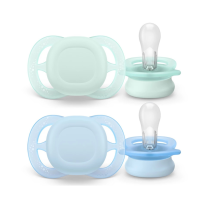 Ортодонтични залъгалки за новородено Philips Avent Ultra Start Пастелен дизайн 0-2м.