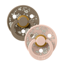 Залъгалки Bibs Liberty Colour Capel, Blush Mix, 6-18 м