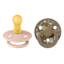 Залъгалки Bibs Liberty Colour Capel, Blush Mix, 6-18 м