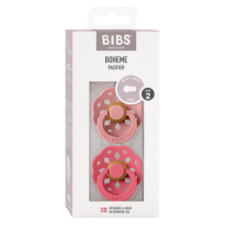 Залъгалки Bibs Boheme, Dusty Pink/Coral, 6-18 м