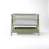 Бебешко сгъваемо легло Tutti Bambini CoZee® Zen Bedside Crib - Eucalyptus