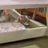 Бебешко сгъваемо легло Tutti Bambini CoZee® Zen Bedside Crib - Eucalyptus