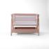 Бебешко сгъваемо легло Tutti Bambini CoZee® Zen Bedside Crib - Blush
