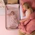 Бебешко сгъваемо легло Tutti Bambini CoZee® Zen Bedside Crib - Blush