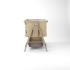 Бебешко сгъваемо легло Tutti Bambini CoZee® Zen Bedside Crib - Sand