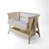 Бебешко сгъваемо легло Tutti Bambini CoZee® Zen Bedside Crib - Sand