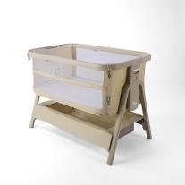 Бебешко сгъваемо легло Tutti Bambini CoZee® Zen Bedside Crib - Sand