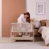 Бебешко сгъваемо легло Tutti Bambini CoZee® Zen Bedside Crib - Sand
