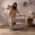 Бебешко сгъваемо легло Tutti Bambini Cozee Sense Soft Walnut / Cocoa