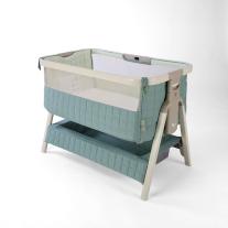 Бебешко сгъваемо легло Tutti Bambini Cozee Sense Whitewash / Kelp