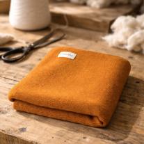Мериносово одеяло Cotton Hug – оранж (80 х 100 см)