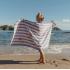 Детска плажна кърпа Little Duch Dreamy Purple Stripe 60х120 cm
