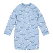 Детски цял бански костюм Little Duch с дълъг ръкав Ocean Splash 62-68