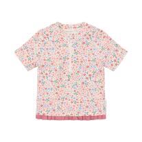 Тениска за плаж Little Duch с къс ръкав Dreamy Flowerfield 74-80