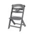 Дървен стол за храненe KIKKA BOO Nordy Dark Grey