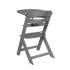 Дървен стол за храненe KIKKA BOO Nordy Dark Grey