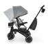 Сгъваема триколка KinderKraft JAZZ 3 сива